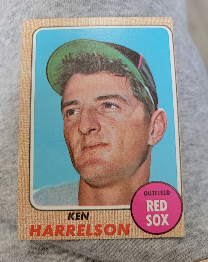 1968 Topps #566 Ken Harrelson — front