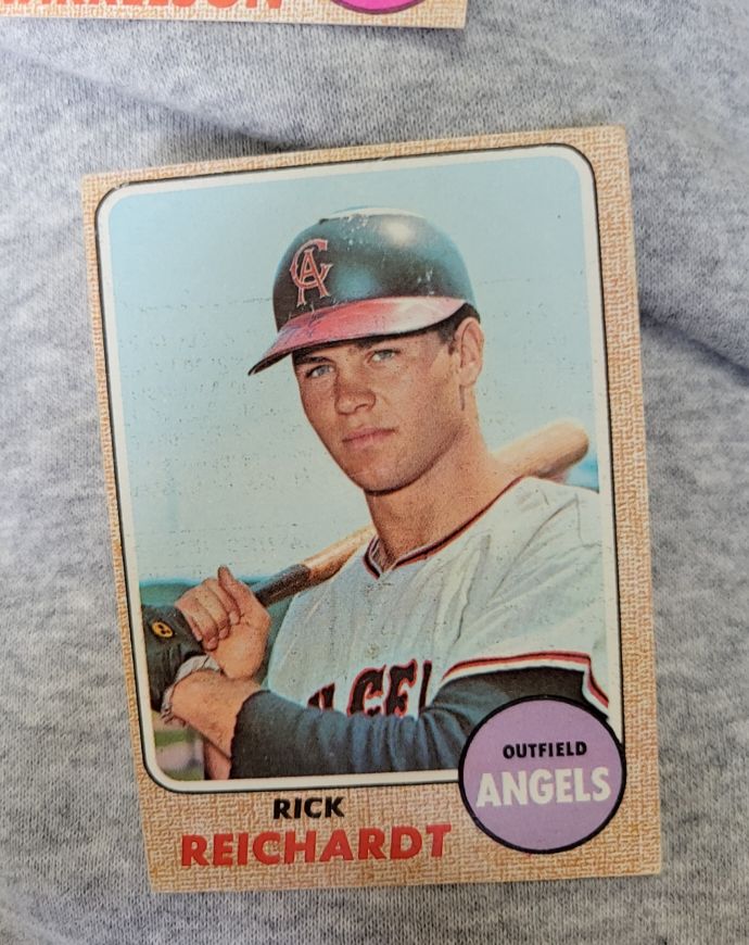 1968 Topps #570 Rick Reichardt — front