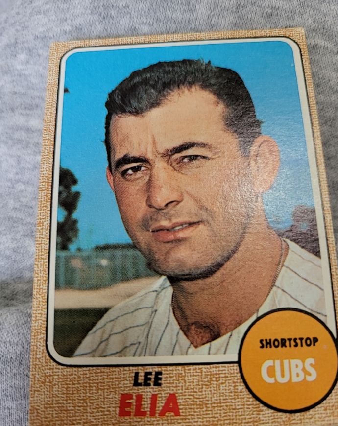 1968 Topps #561 Lee Elia — front