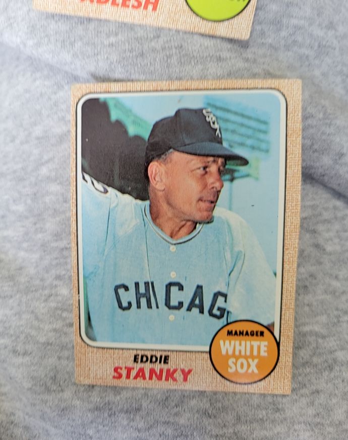 1968 Topps #564 Eddie Stanky — front