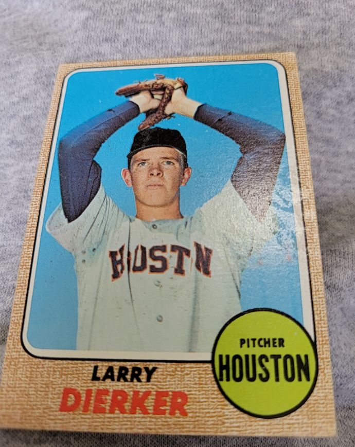 1968 Topps #565 Larry Dierker — front