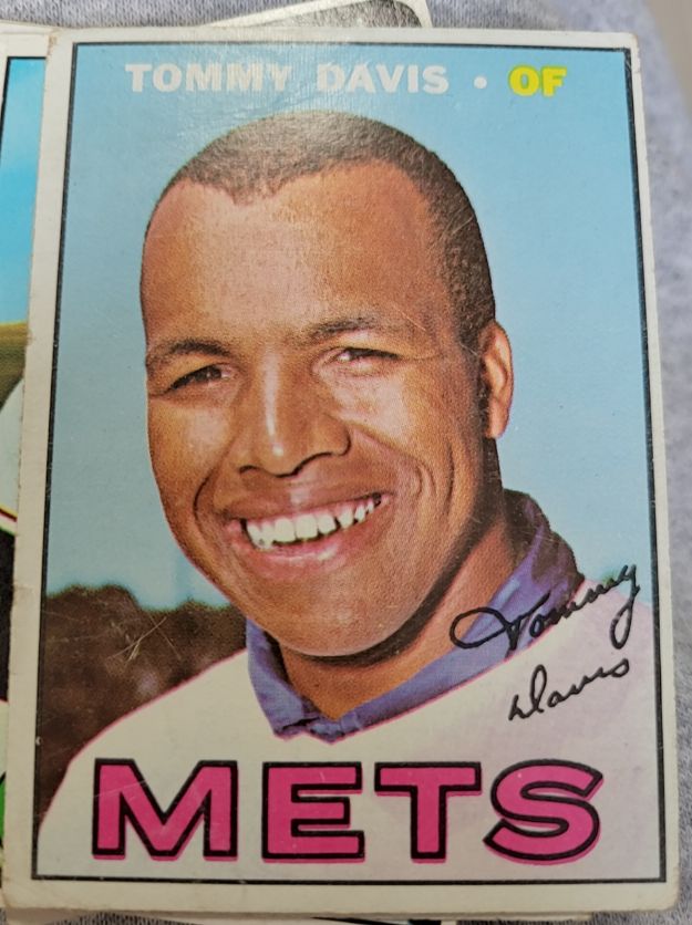 1967 Topps #370 Tommy Davis — front