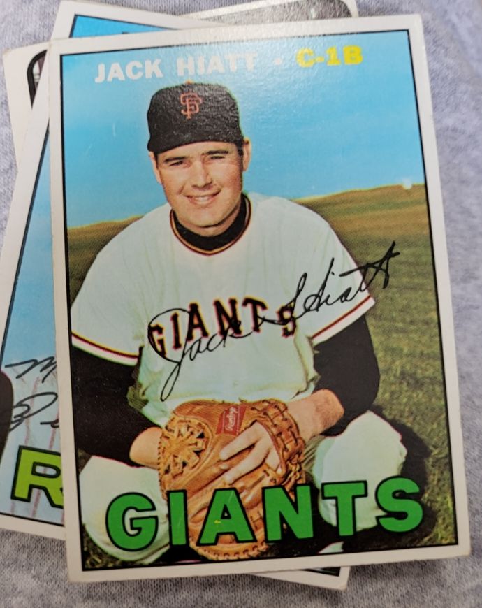1967 Topps #368 Jack Hiatt — front