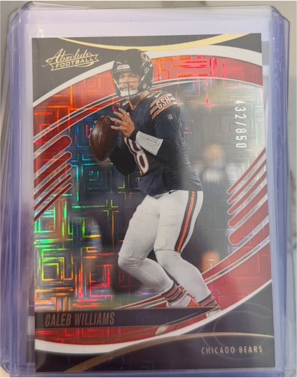 2025 Panini Absolute Football #60 Caleb Williams — front