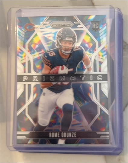 2024 Panini Prizm #9 Rome Odunze Prizmatic — front