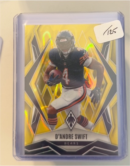 2025 Panini Phoenix #123 D'Andre Swift — front