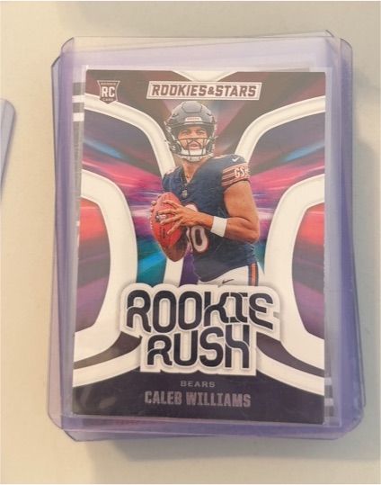 2024 Panini Rookies & Stars #RR-CWS Caleb Williams Rookie Rush — front