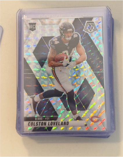 2025 Panini Mosaic #304 Colston Loveland — front