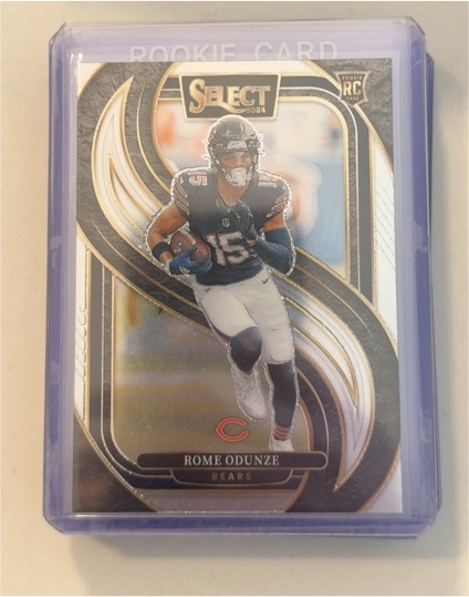 2024 Panini Select Premier Level #136 Rome Odunze Rookie — front