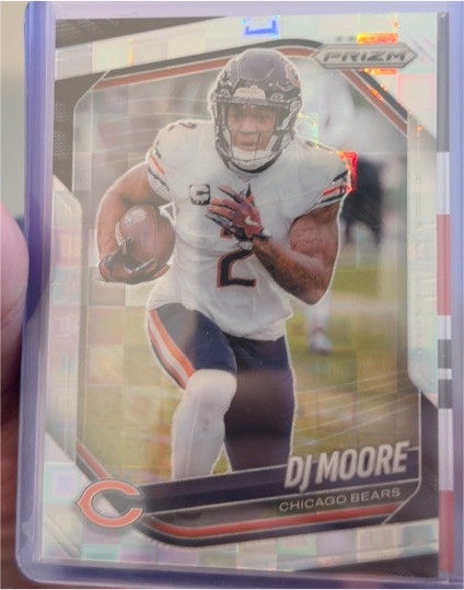 2025 Panini Prizm #92 DJ Moore — front