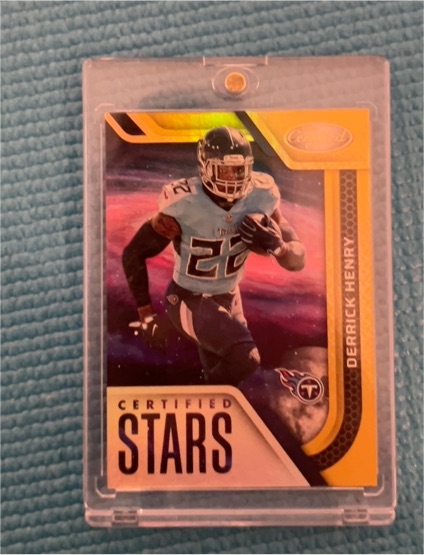 2022 Panini Certified #CS-14 Derrick Henry Certified Stars — front