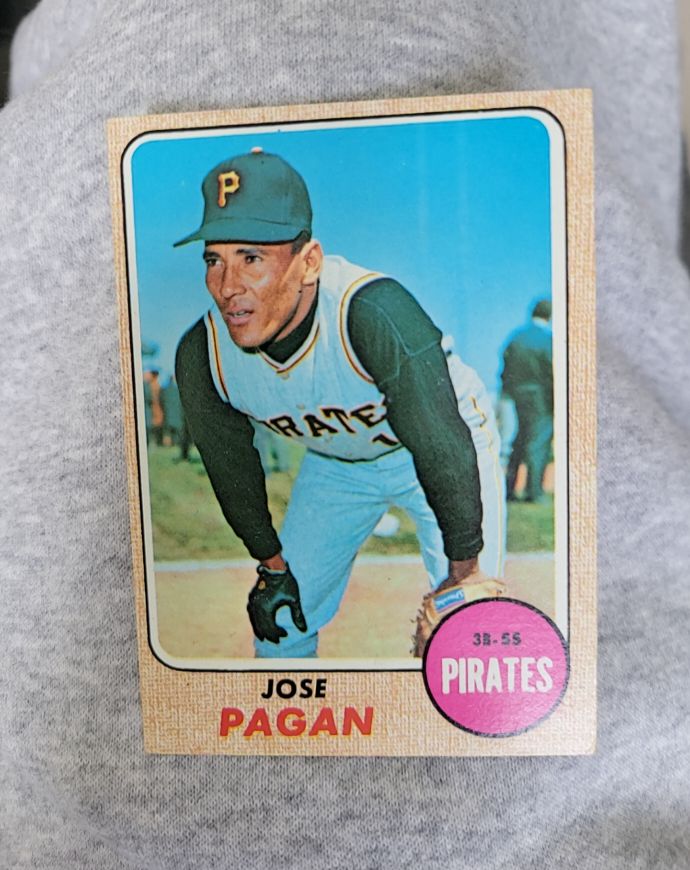 1968 Topps #482 Jose Pagan — front
