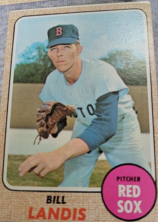 1968 Topps #189 Bill Landis — front