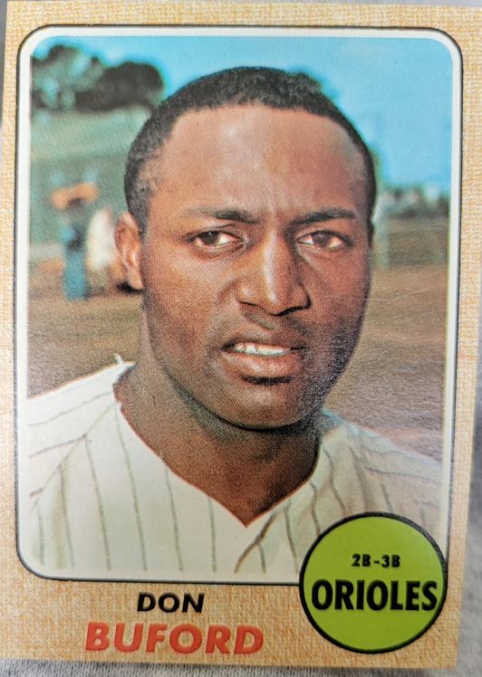 1968 Topps #194 Don Buford — front