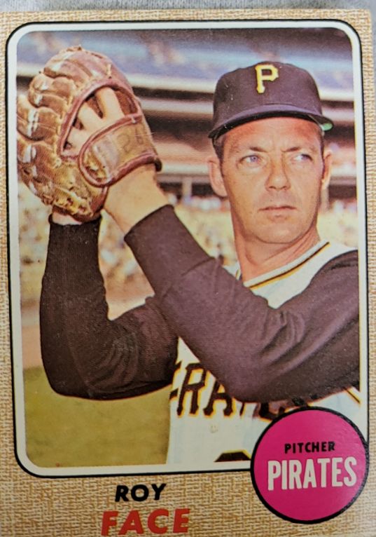 1968 Topps #198 Roy Face — front