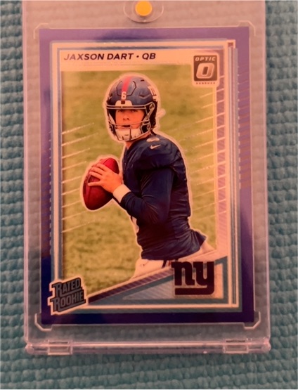 2025 Panini Donruss Optic #273 Jaxson Dart — front