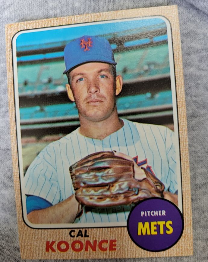 1968 Topps #486 Cal Koonce — front