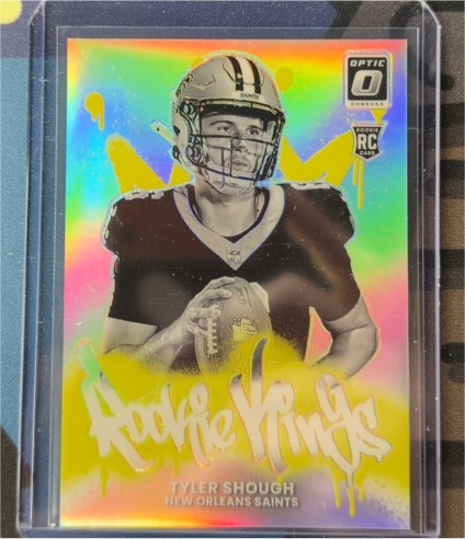 2025 Panini Donruss Optic #14 Tyler Shough Rookie Kings — front