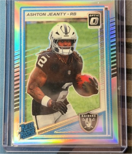2025 Panini Donruss Optic #202 Ashton Jeanty — front
