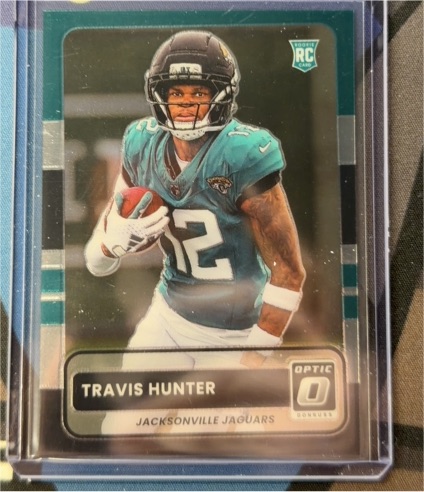 2025 Panini Donruss Optic #5 Travis Hunter — front
