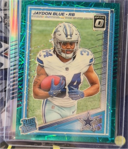 2025 Panini Donruss Optic #242 Jaydon Blue — front