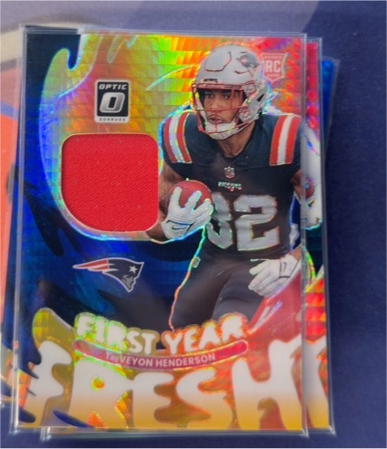 2025 Panini Donruss Optic #FYFBH-THN Treveyon Henderson — front