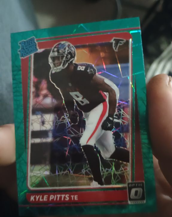 2021 Panini Donruss Optic #211 Kyle Pitts — front