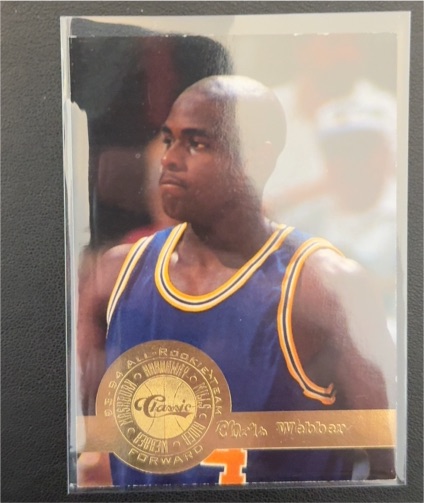 1994 Classic Gold #13 Chris Webber All Rookie Team — front