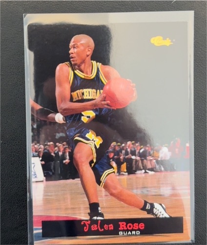 1994 Classic Draft #78 Jalen Rose — front