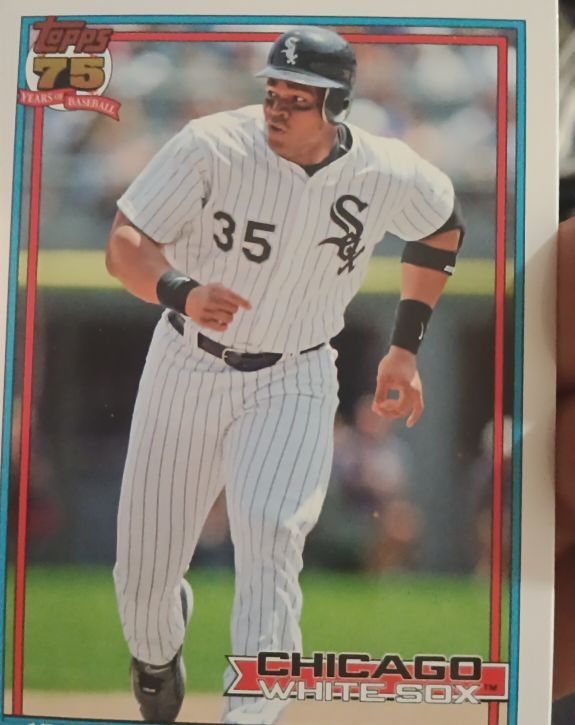2026 Topps Series 1 1991 Topps #T91-31 Frank Thomas — front