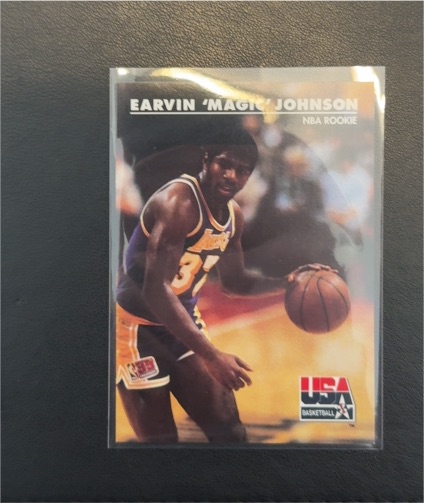1992 SkyBox USA #29 Earvin "Magic" Johnson — front