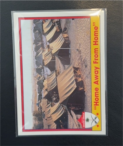 1991 Pacific Operation Desert Shield #41 82nd Airborne Tent City — front