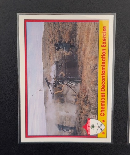 1991 Pacific Operation Desert Shield #43 Chemical Decontamination Exercise — front