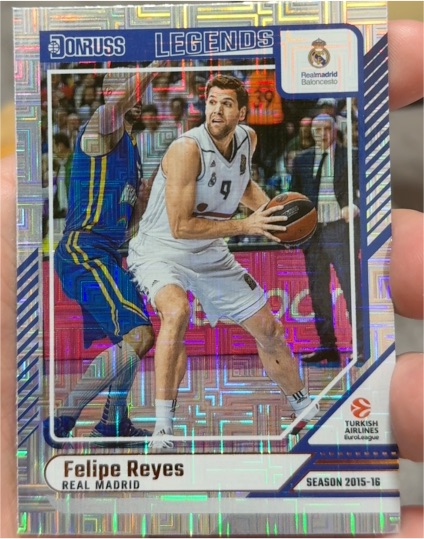 2024-25 Donruss EuroLeague #164 Felipe Reyes — front