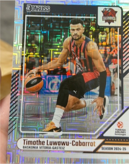 2024-25 Donruss EuroLeague #61 Timothe Luwawu-Cabarrot — front
