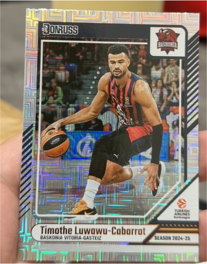 2024-25 Donruss EuroLeague #61 Timothe Luwawu-Cabarrot — front