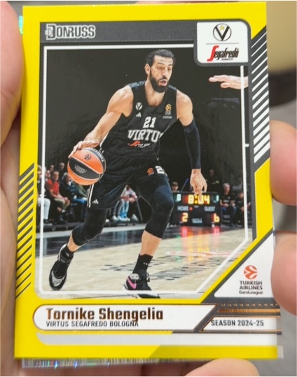 2023-24 Donruss EuroLeague #143 Tornike Shengelia — front