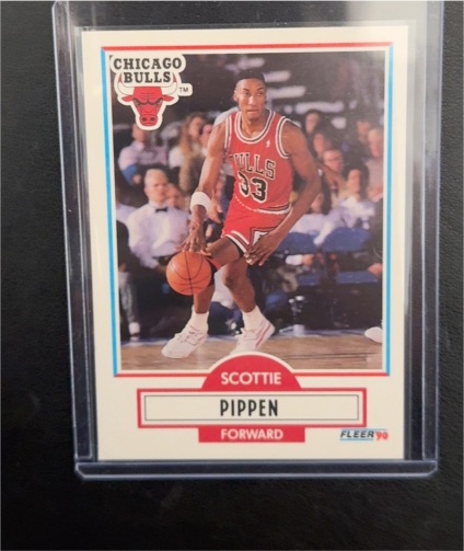1990-91 Fleer #30 Scottie Pippen — front