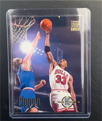 1993-94 Topps Stadium Club High Court #61 Scottie Pippen — front