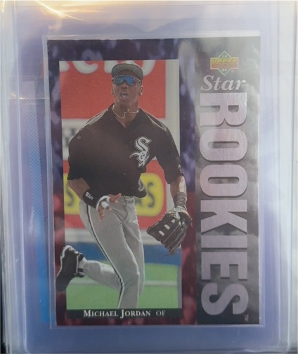 1994 Upper Deck Star Rookies #19 Michael Jordan — front