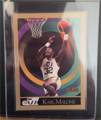 1990-91 Skybox #282 Karl Malone — front