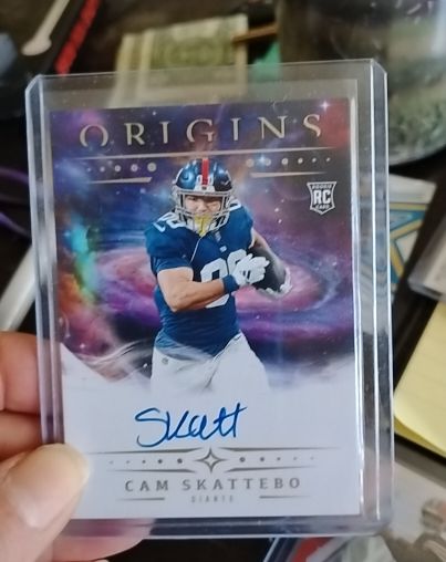 2025 Panini Origins #RA-CAM Cam Skattebo — front