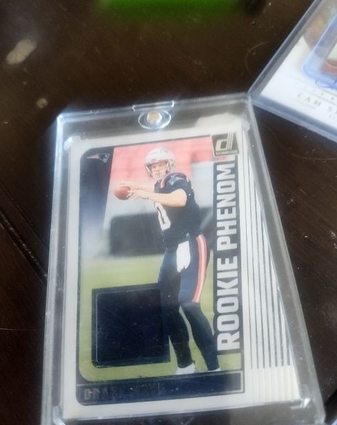 2024 Panini Donruss Rookie Phenom Jerseys #RPJ-DMA Drake Maye — front