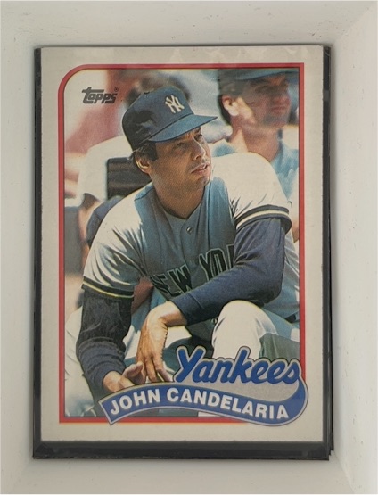 1989 Topps #285 John Candelaria — front