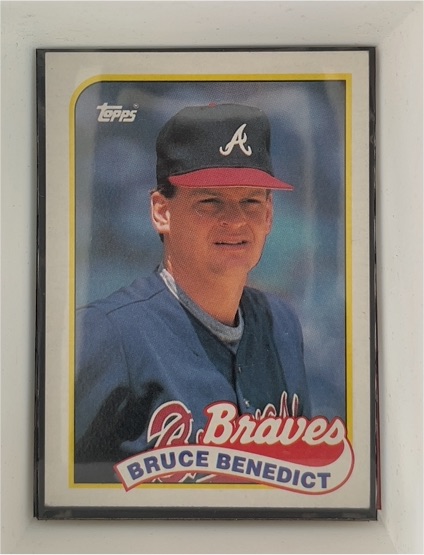 1989 Topps #778 Bruce Benedict — front