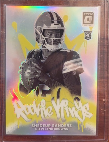 2025 Donruss Optic #20 Shedeur Sanders Rookie Kings Cleveland Browns — front