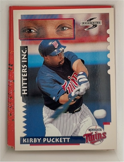 1995 Score #559 Kirby Puckett — front