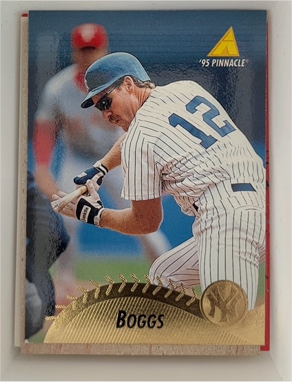 1995 Pinnacle #47 Wade Boggs — front