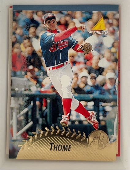 1995 Pinnacle #18 Jim Thome — front