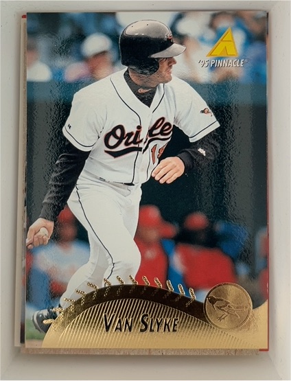 1995 Pinnacle #396 Andy Van Slyke — front